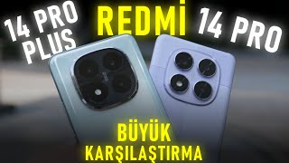 Redmi Note 14 Pro vs Note 14 Pro Plus Karşılaştırma  HANGİSİ ALINIR [upl. by Asp56]