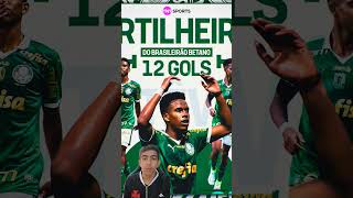 ESTEVÃO ARTILHEIRO DO BRASILEIRÃO estevãobrasileirãopalmeirasartilheirosselecaobrasileiragols [upl. by Rodie]