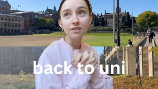 first week back  uni  come to uni with me amp spend a day in my life a vlog [upl. by Packer253]