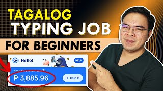 Legit Typing Job na Tagalog for Beginners 2024 Gcash Payout [upl. by Rumit]