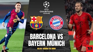 FC Barcelona VS FC Bayern Munich  Champions League 202425 [upl. by Rocky]