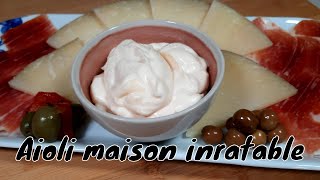 Recette de laioli maison inratable  home delicious Aioli [upl. by Gathers943]