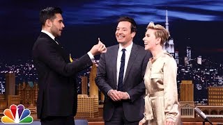 Scarlett Johansson Gets a Special Magic Trick from Dan White [upl. by Hedelman643]