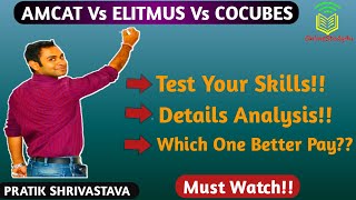 AMCAT Vs eLitmus Vs Cocubes  Which One is Better  Test Your Skills  Apply Now [upl. by Statis]