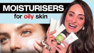 5 Moisturisers for oily skin  Dermatologist [upl. by Natalee707]