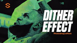 Creating a Dither Effect in Photoshop Beginner [upl. by Dorrahs]