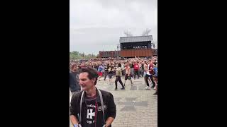 HELLFEST OPEN AIR 2024 WALL OF DEATH thecasualties shorts [upl. by Anayet690]