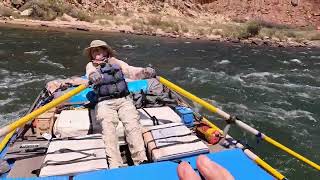 Grand Canyon 2024 07 10 Day 1b  Badger Rapid [upl. by Aedrahs]