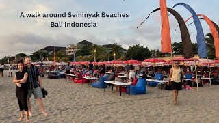 Exploring Seminyak Beaches in Bali Indonesia [upl. by Chenee154]