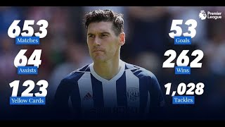 Gareth Barry 🏴󠁧󠁢󠁥󠁮󠁧󠁿⚽made an astonishing 653 appearances in the English topflight [upl. by Lorrin]