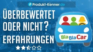 FAZIT BlaBlaCar Erfahrungen  Review  Vermittlungszentrale im TEST Mitfahrgelegenheiten finden [upl. by Aehtla819]