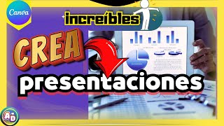 COMO hacer PRESENTACIONES en CANVA 📊 [upl. by Sang600]