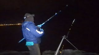 Winter Fishing Anglesey Rocks [upl. by Ahsaten217]