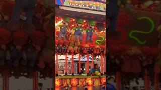 Mario Luigi Princess Peach And Yoshi Plushies At Coney Island Luna Park shorts [upl. by Wendalyn943]