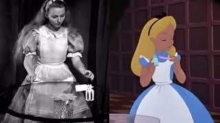 Alice In Wonderland 1933 vs 1951 comparison Down the Rabbit Hole [upl. by Zuliram]