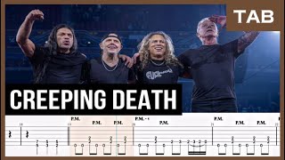 Creeping Death Guitar Tab  METALLICA [upl. by Keely885]