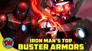 Top 8 Iron Man Buster Armors  Explained in Hindi [upl. by Addy]