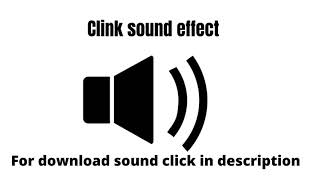 clink sound effect [upl. by Kinnard]