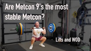 Are Metcon 9s the MOST stable Metcon Lifts and WOD [upl. by Yalcrab54]