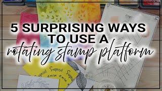 5 Ways To Use a Rotating Stamp Platform [upl. by Jana629]