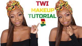 TWI MAKEUP TUTORIAL CHALLENGE  IS MY TWI GOOD OR NAH LOOL [upl. by Zerelda]