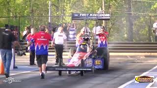 12000 Horsepower NHRA Top Fuel Dragster At Roxboro Motorsports Park Flashback [upl. by Atirma42]