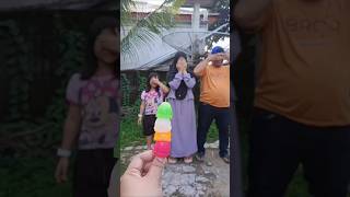 Bagi bagi agar puding jelly abi kena prank shorts [upl. by Diskin]