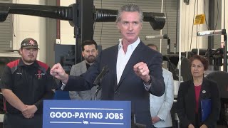 Newsom visits Fresno to unveil economic plan like the state has never seen [upl. by Otho]