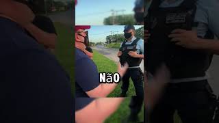 Advogado dá aula para policiais durante abordagem [upl. by Harlene]