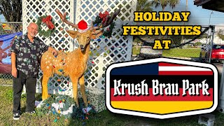 Come To Krush Brau Park For Some Christmas And Holiday Fun [upl. by Delcine249]