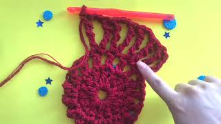 Chaleco redondo tejido a crochet cualquier talla  Nya Crochet [upl. by Ailhad248]