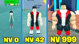 Achetez un PET Super OP pour Devenir Le Noob le Plus Port dans Roblox Strongman Simulator [upl. by Mettah]