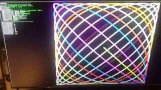 Cyclone IV FPGA  DE0 Nano  Lissajous Test  1440x900  100 MHz PCLK  NIOS II [upl. by Eiduam993]