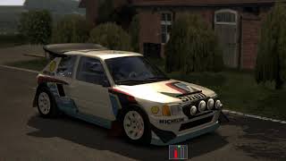 Borgloh Peugeot 205 T16 EVO2 GrB Assetto Corsa KART41LG [upl. by Aicargatla546]