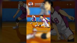 Volleyball is a sport that always looks up haikyuu anime shorts foryou viralshort edit [upl. by Mahmoud]