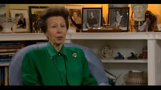 Princess Anne on the Royal Newfoundland Regiment [upl. by Shurlocke500]