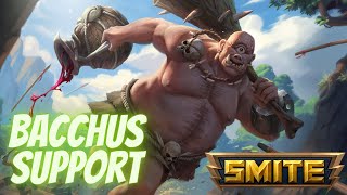 Bacchus Support  Smite Gameplay 2024  Ranked No Commentary [upl. by Singer]