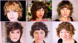 60  Latest Short Shaggy Haircuts for Women with Trendy Curly Hair Styling Ideas  Medium Shaggy [upl. by Nomal558]