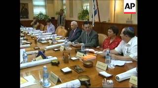 cabinet meeting includes reax to recent violence [upl. by Esyle]