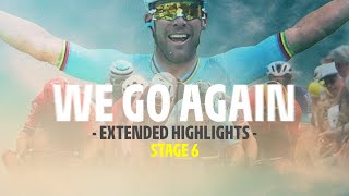 Extended Highlights  Stage 6  Tour de France 2024 [upl. by Aerua944]