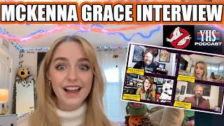 McKenna Grace Talks Ghostbusters Career and Gremlins [upl. by Aiouqahs]