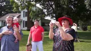 Military sons surprise parents by coming home and marching in hometown 4th of July parade [upl. by Kele]