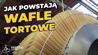 Jak powstają WAFLE TORTOWE – Fabryki w Polsce [upl. by Nutter]