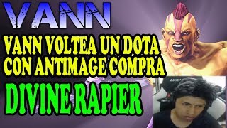 EL MEJOR DOTA DE VANN HACE VOLTIS CON AM  DOTA 2 COSAS [upl. by Orvan]