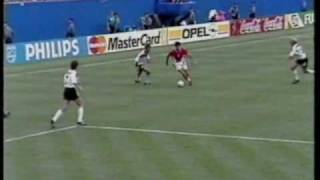 Bulgaria v Germany World Cup USA 94 ITV [upl. by Nunciata372]