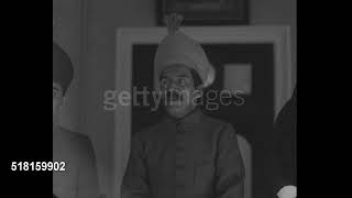 Rare video footage of 1932 of HEH NAWAB MIR OSMAN ALI KHAN ASAF JAH SEVENTH NIZAM OF HYDERABAD  19 [upl. by Ixel]