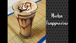 Mocha Frappuccino  Starbucks style frappuccino  Iced Coffee Recipe by Foodiedays [upl. by Portuna]