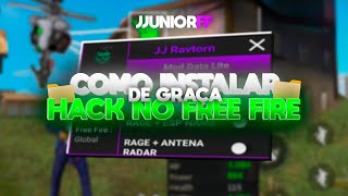 COMO BAIXAR E INSTALAR HACK NO FREE FIRE 2024 PELO MEDIAFIRE LINK DIRETO DE CAPA MOD MENU JJ [upl. by Adiazteb722]