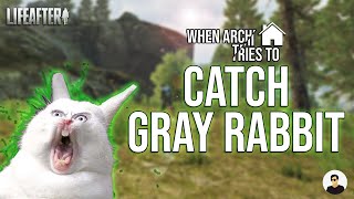 When Architect tries to Hunt Rabbit  How to Catch Gray Rabbit  LifeAfter [upl. by Ariaz709]