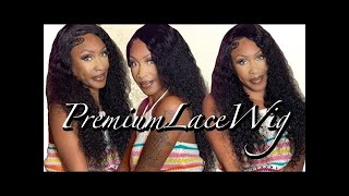 Must have Deep Wave Wear and Go Glueless 5x5 HD Lace Wig install FT Premium Lace Wig [upl. by Assyram144]